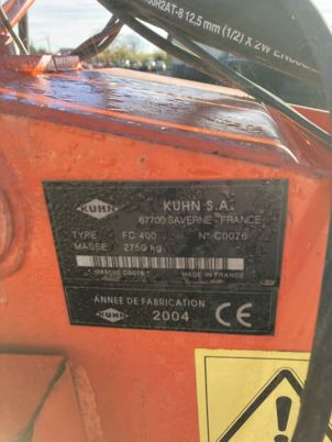 Kuhn ALTERNA 400 - Χορτοκοπτικό: φωτογραφία 5 Kuhn ALTERNA 400 - Χορτοκοπτικό: φωτογραφία 5