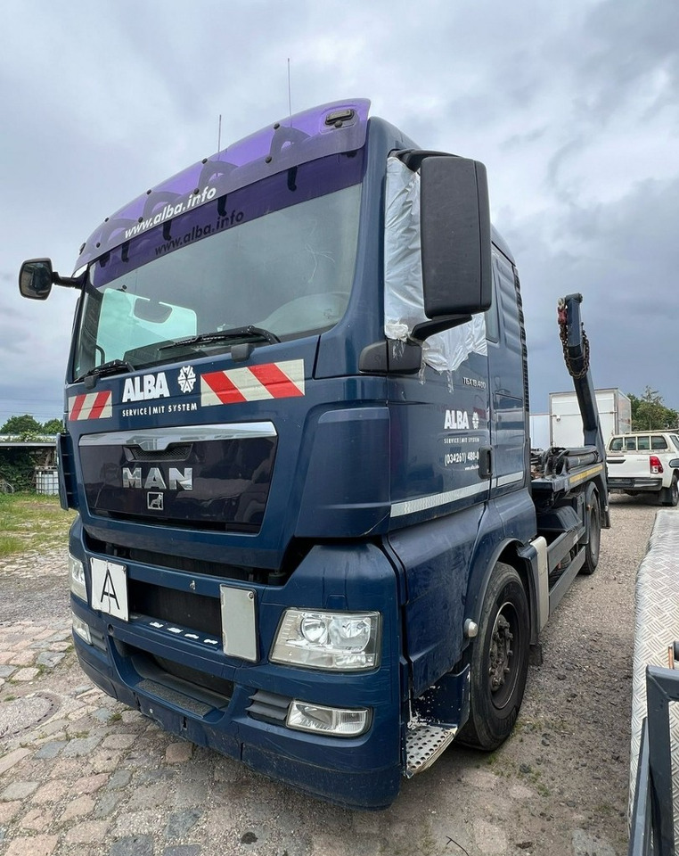 MAN Inny MAN Man TGX 18.400 Bramowiec hakowiec Meiler Model 2012 - Φορτηγό καδοφόρος φορτωτής: φωτογραφία 1 MAN Inny MAN Man TGX 18.400 Bramowiec hakowiec Meiler Model 2012 - Φορτηγό καδοφόρος φορτωτής: φωτογραφία 1