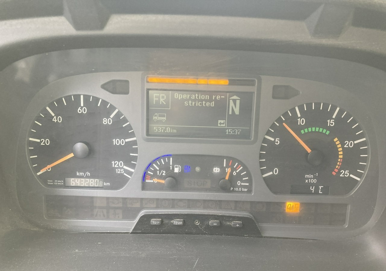 Φορτηγό φόρτωσης γάντζου Mercedes-Benz Axor 2543 Hakowiec MEILLER-KIPPER Model 2009 Axor 2543 Hakowiec MEILLER-KIPPER Model 2009: φωτογραφία 18