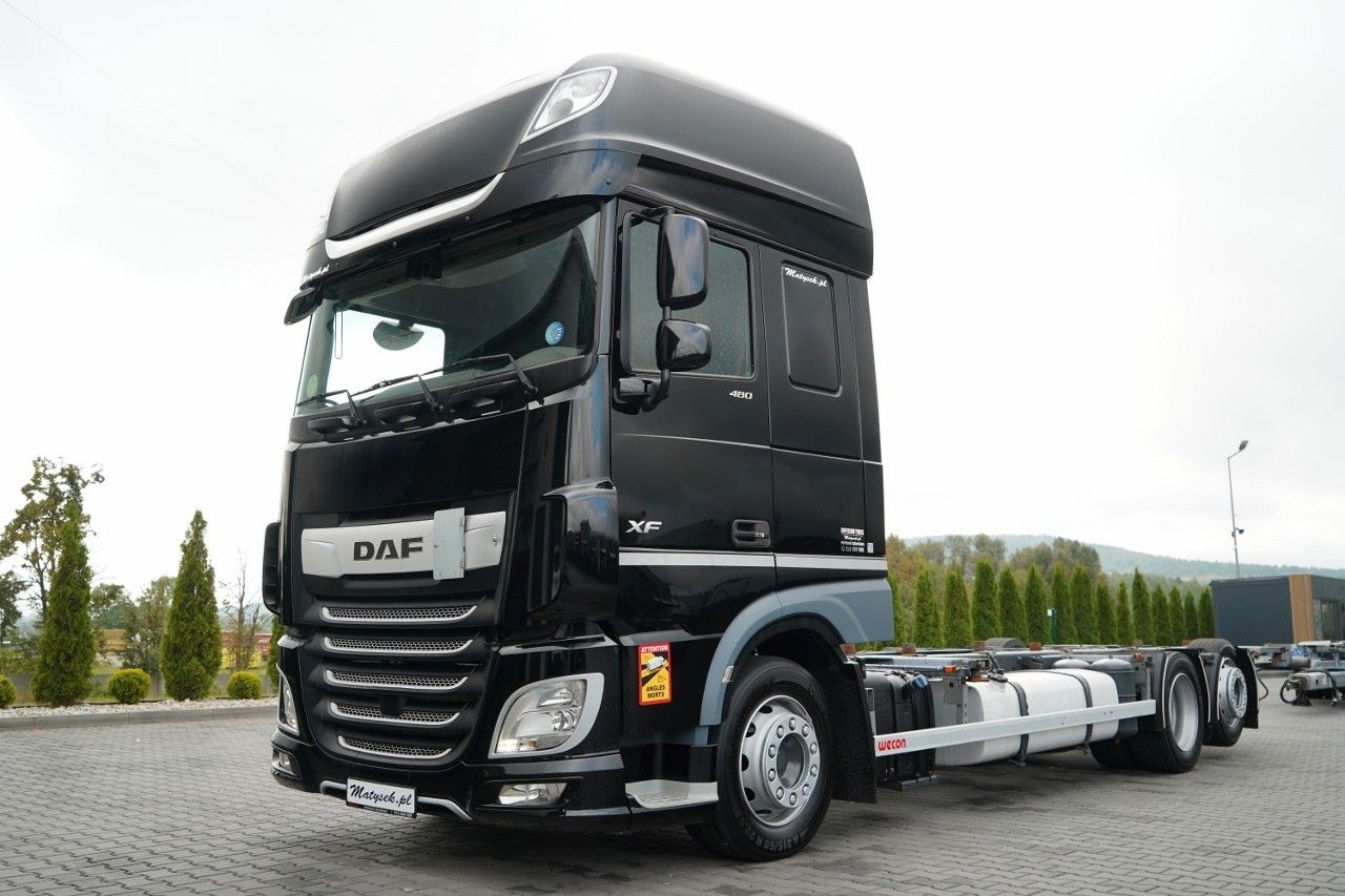 DAF XF 480 / BDF / 6X2 / SSC / I-PARK COOL / OŚ POD - Φορτηγό μεταφοράς εμπορευματοκιβωτίων/ Κινητό αμάξωμα: φωτογραφία 2 DAF XF 480 / BDF / 6X2 / SSC / I-PARK COOL / OŚ POD - Φορτηγό μεταφοράς εμπορευματοκιβωτίων/ Κινητό αμάξωμα: φωτογραφία 2