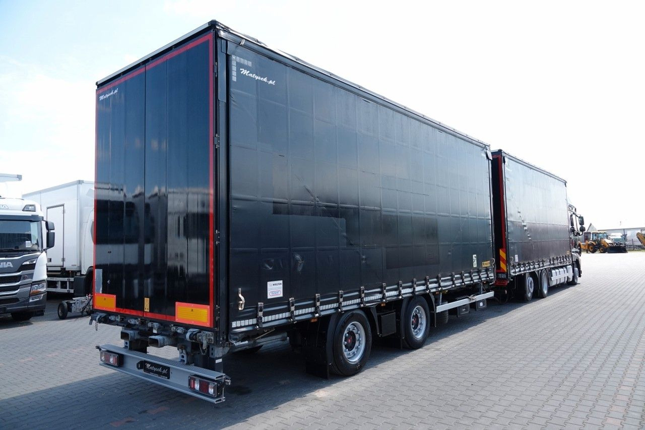 DAF XF 480 / ZESTAW TANDEM / 120 M3 / PRZEJAZDOWY / - Φορτηγό μουσαμάς: φωτογραφία 4 DAF XF 480 / ZESTAW TANDEM / 120 M3 / PRZEJAZDOWY / - Φορτηγό μουσαμάς: φωτογραφία 4