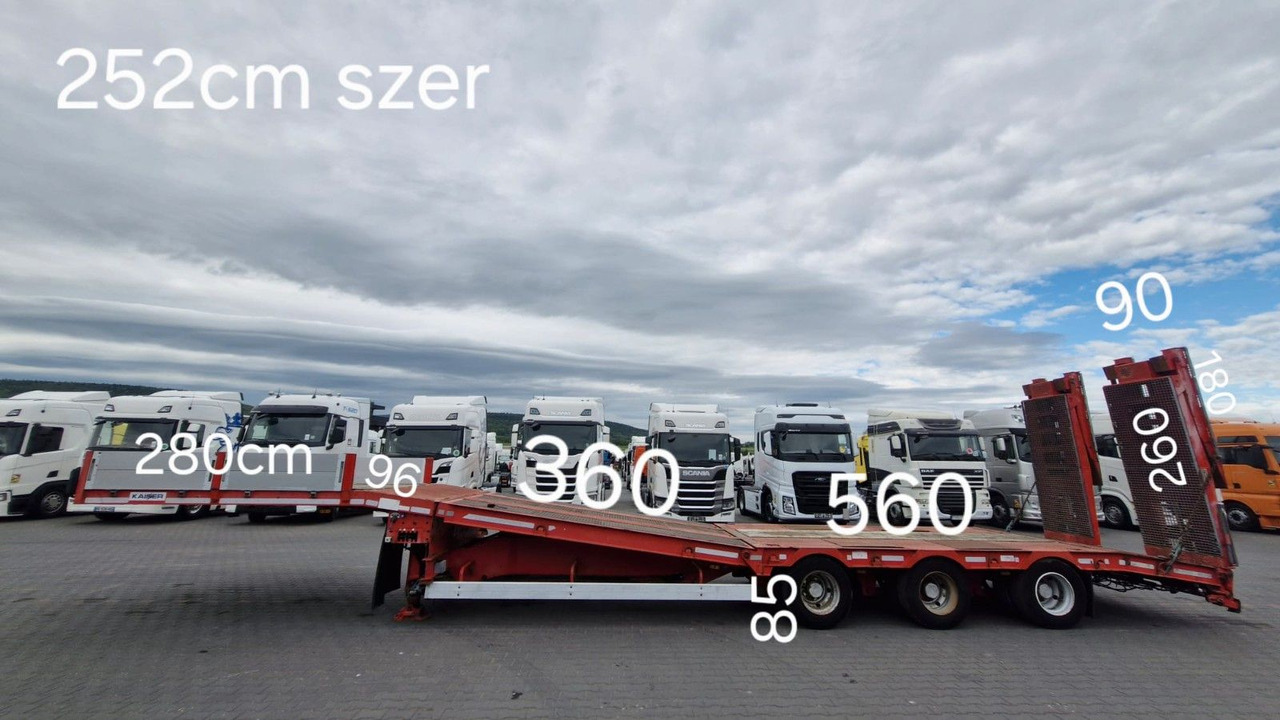 Kaiser S450 / NACZEPA LAWETA / NISKOPODWOZIE / PODEST H - Επικαθήμενο με χαμηλό δάπεδο: φωτογραφία 2 Kaiser S450 / NACZEPA LAWETA / NISKOPODWOZIE / PODEST H - Επικαθήμενο με χαμηλό δάπεδο: φωτογραφία 2
