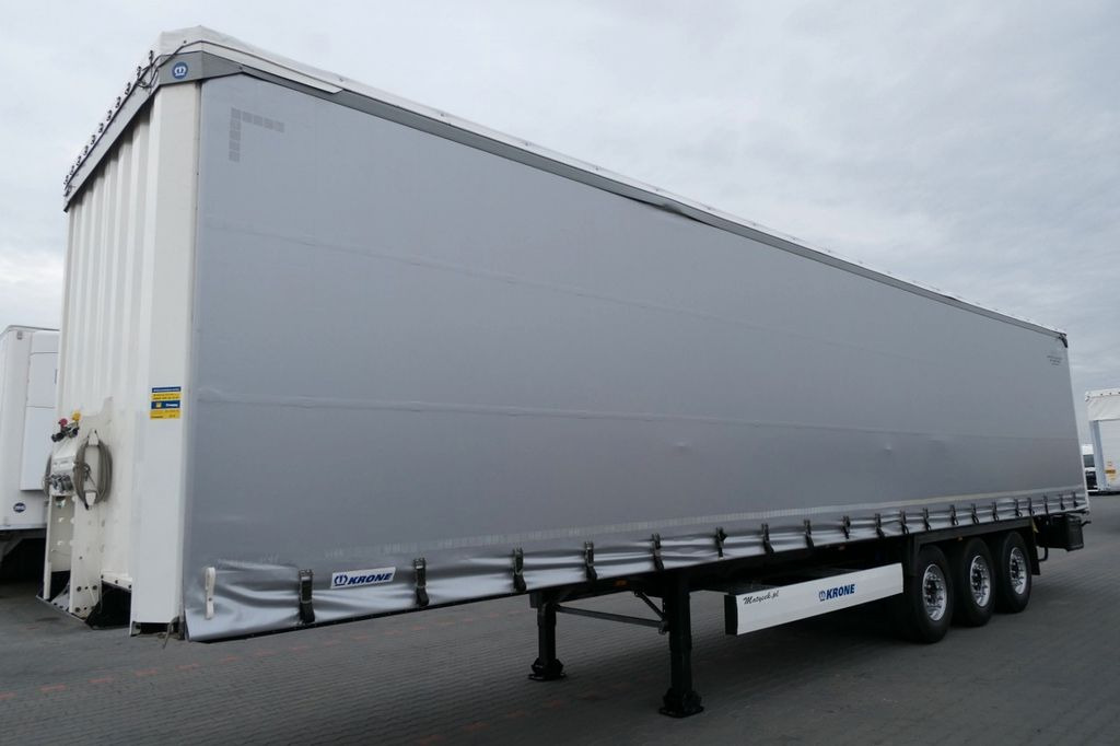 Krone CURTAINSIDER /STANDARD/LIFT ROOF & AXLE - Επικαθήμενο κουρτίνα: φωτογραφία 2 Krone CURTAINSIDER /STANDARD/LIFT ROOF & AXLE - Επικαθήμενο κουρτίνα: φωτογραφία 2