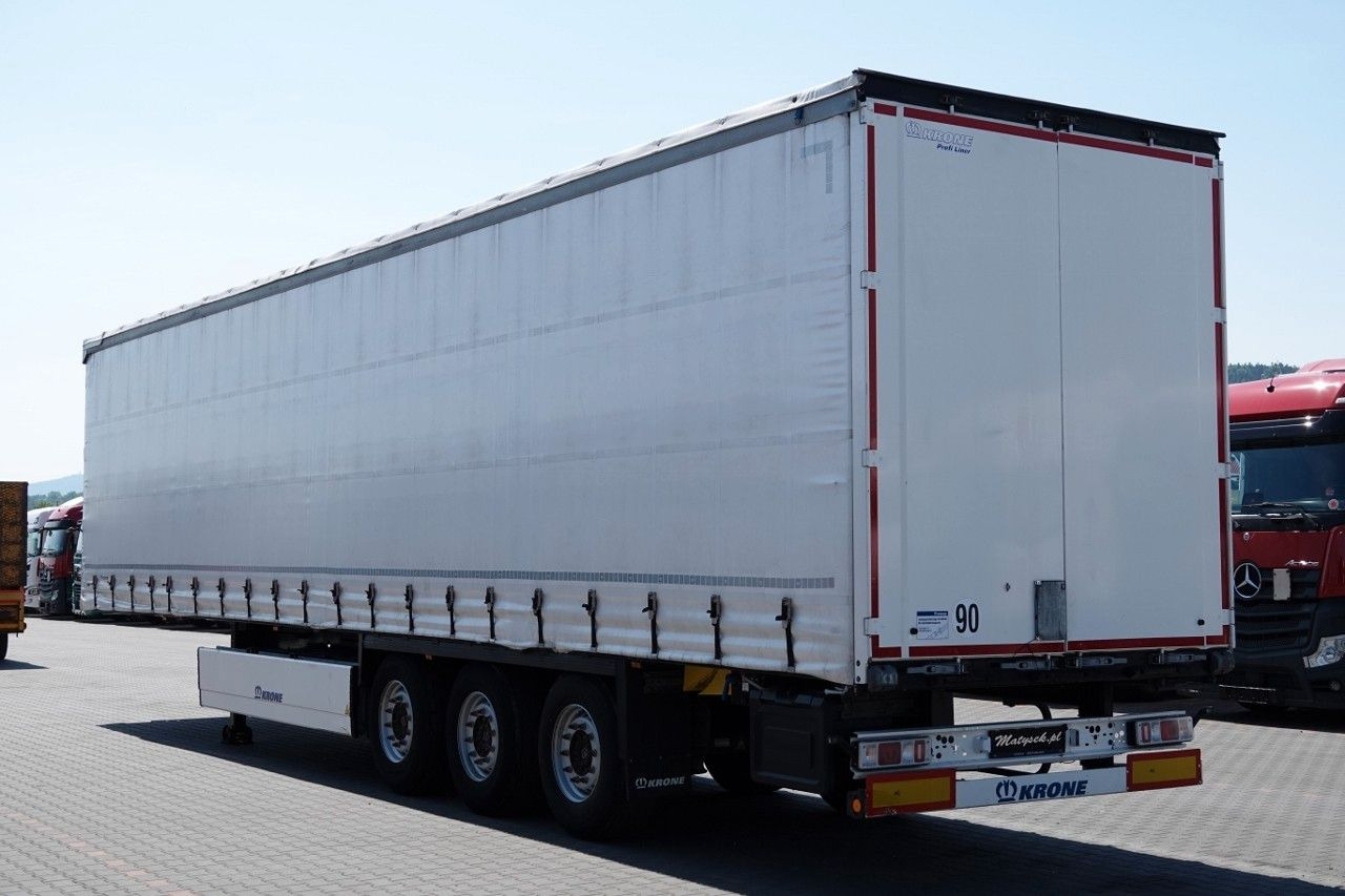 Krone FIRANKA / 2021 ROK / KOSZ NA PALETY / 2 OSIE POD - Επικαθήμενο κουρτίνα: φωτογραφία 3 Krone FIRANKA / 2021 ROK / KOSZ NA PALETY / 2 OSIE POD - Επικαθήμενο κουρτίνα: φωτογραφία 3