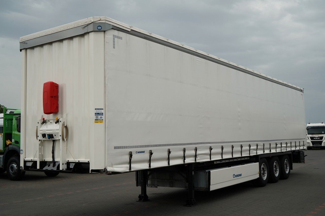 Krone FIRANKA / KOSZ NA PALETY / 2 OSIE PODNOSZONE / 2 - Επικαθήμενο κουρτίνα: φωτογραφία 2 Krone FIRANKA / KOSZ NA PALETY / 2 OSIE PODNOSZONE / 2 - Επικαθήμενο κουρτίνα: φωτογραφία 2