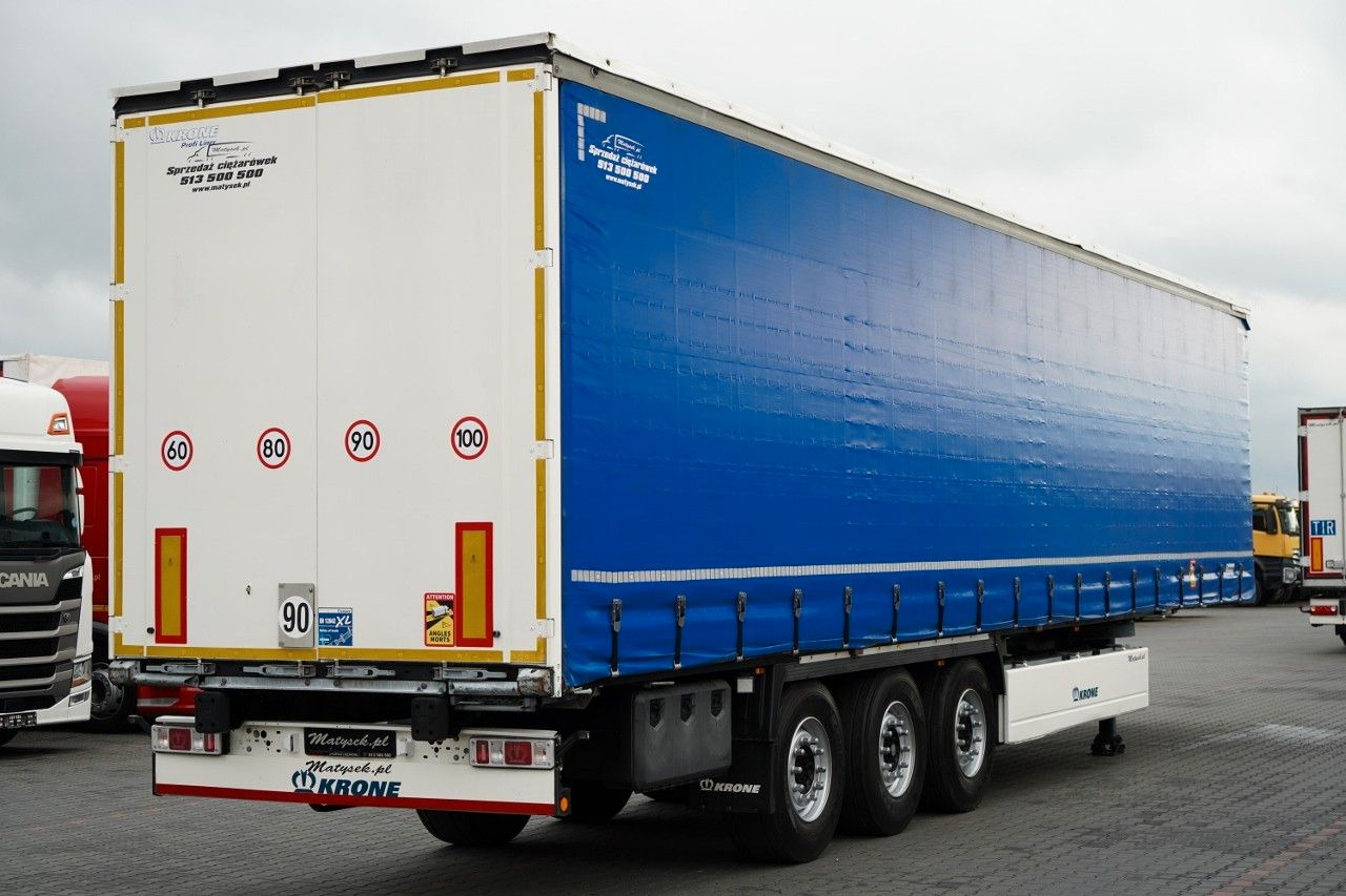 Krone FIRANKA / STANDARD / KOSZ NA PALETY / PLANDEKA - Επικαθήμενο κουρτίνα: φωτογραφία 4 Krone FIRANKA / STANDARD / KOSZ NA PALETY / PLANDEKA - Επικαθήμενο κουρτίνα: φωτογραφία 4