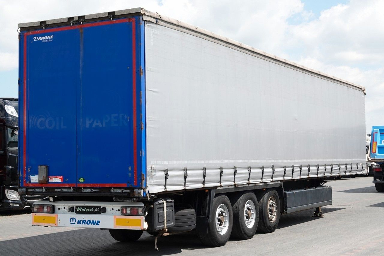 Krone FIRANKA / STANDARD / OŚ PODNOSZONA / KOSZ NA PA - Επικαθήμενο κουρτίνα: φωτογραφία 4 Krone FIRANKA / STANDARD / OŚ PODNOSZONA / KOSZ NA PA - Επικαθήμενο κουρτίνα: φωτογραφία 4