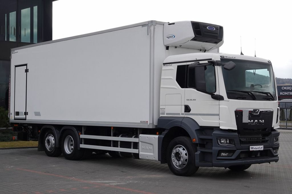 MAN TGS 26.360 / 6x2 / CHŁODNIA -8,2 M / SUPRA 850MT MAN TGS 26.360 / 6x2 / CHŁODNIA -8,2 M / SUPRA 850MT - Φορτηγό ψυγείο: φωτογραφία 1 MAN TGS 26.360 / 6x2 / CHŁODNIA -8,2 M / SUPRA 850MT MAN TGS 26.360 / 6x2 / CHŁODNIA -8,2 M / SUPRA 850MT - Φορτηγό ψυγείο: φωτογραφία 1