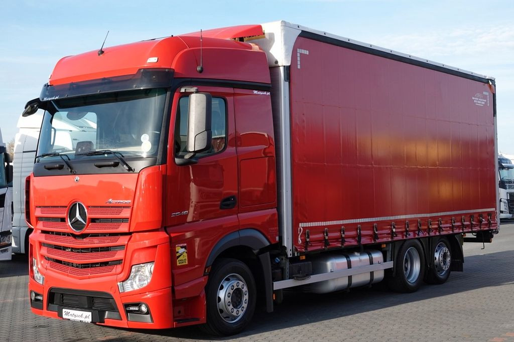 Mercedes-Benz ACTROS 25 480 / FIRANKA- 7,4 m / PODNOSZONY DACH - Φορτηγό μουσαμάς: φωτογραφία 1 Mercedes-Benz ACTROS 25 480 / FIRANKA- 7,4 m / PODNOSZONY DACH - Φορτηγό μουσαμάς: φωτογραφία 1