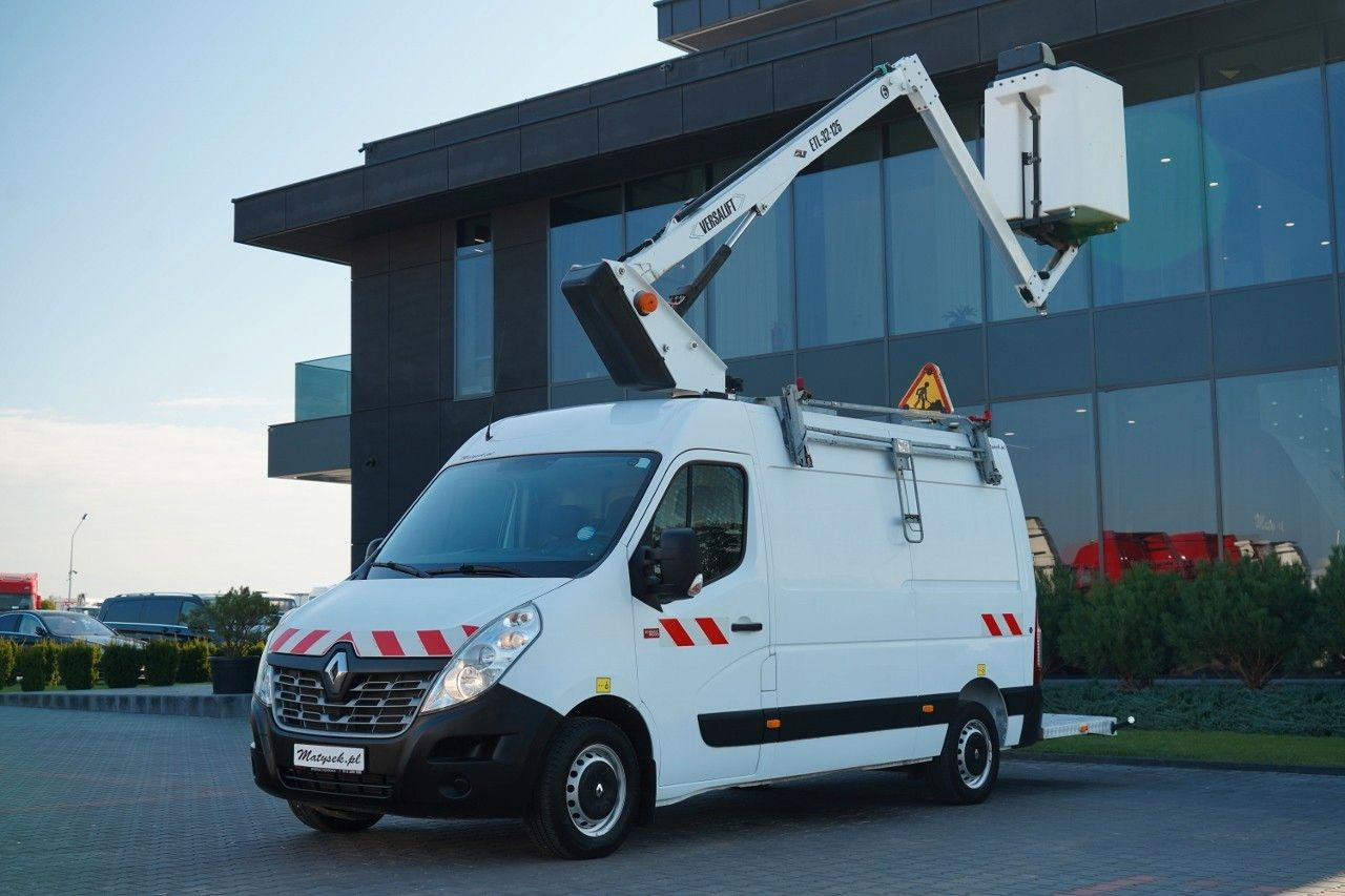 Renault MASTER / PODNOŚNIK KOSZOWY - 10.5 m / BLASZAK + - Φορτηγό με εναέρια πλατφόρμα: φωτογραφία 4 Renault MASTER / PODNOŚNIK KOSZOWY - 10.5 m / BLASZAK + - Φορτηγό με εναέρια πλατφόρμα: φωτογραφία 4