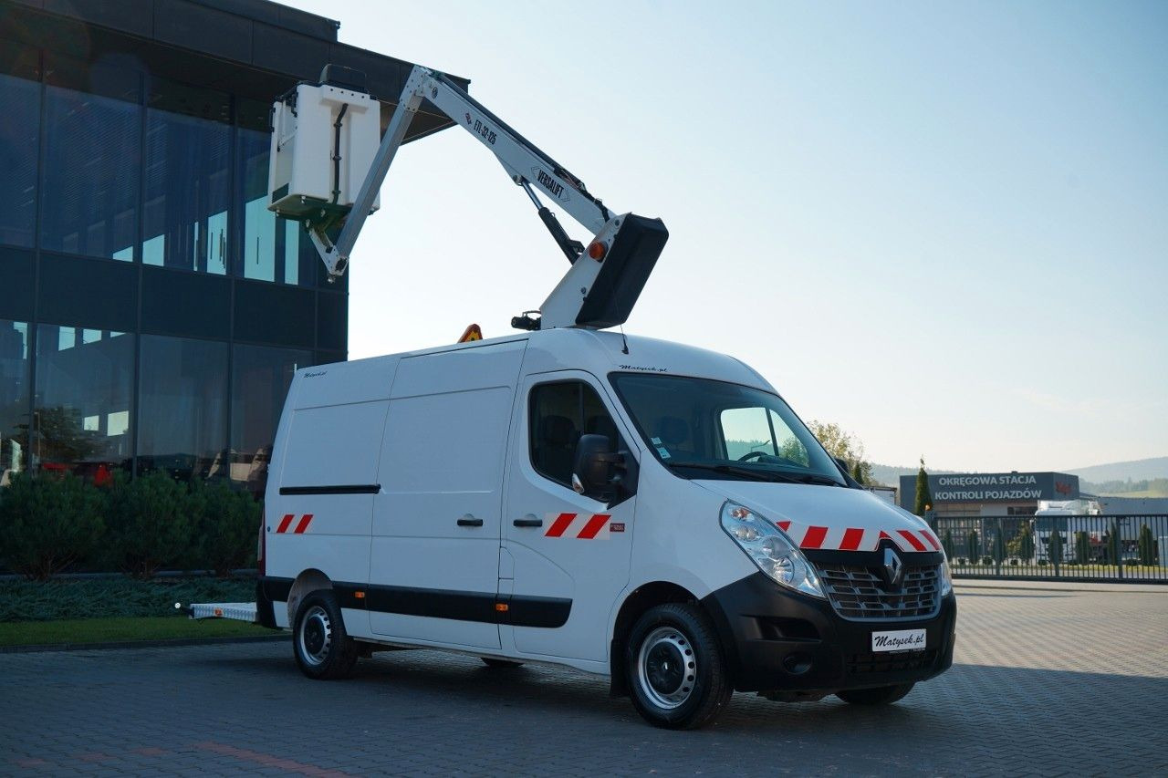 Renault MASTER / PODNOŚNIK KOSZOWY - 10.5 m / BLASZAK + - Φορτηγό με εναέρια πλατφόρμα: φωτογραφία 2 Renault MASTER / PODNOŚNIK KOSZOWY - 10.5 m / BLASZAK + - Φορτηγό με εναέρια πλατφόρμα: φωτογραφία 2