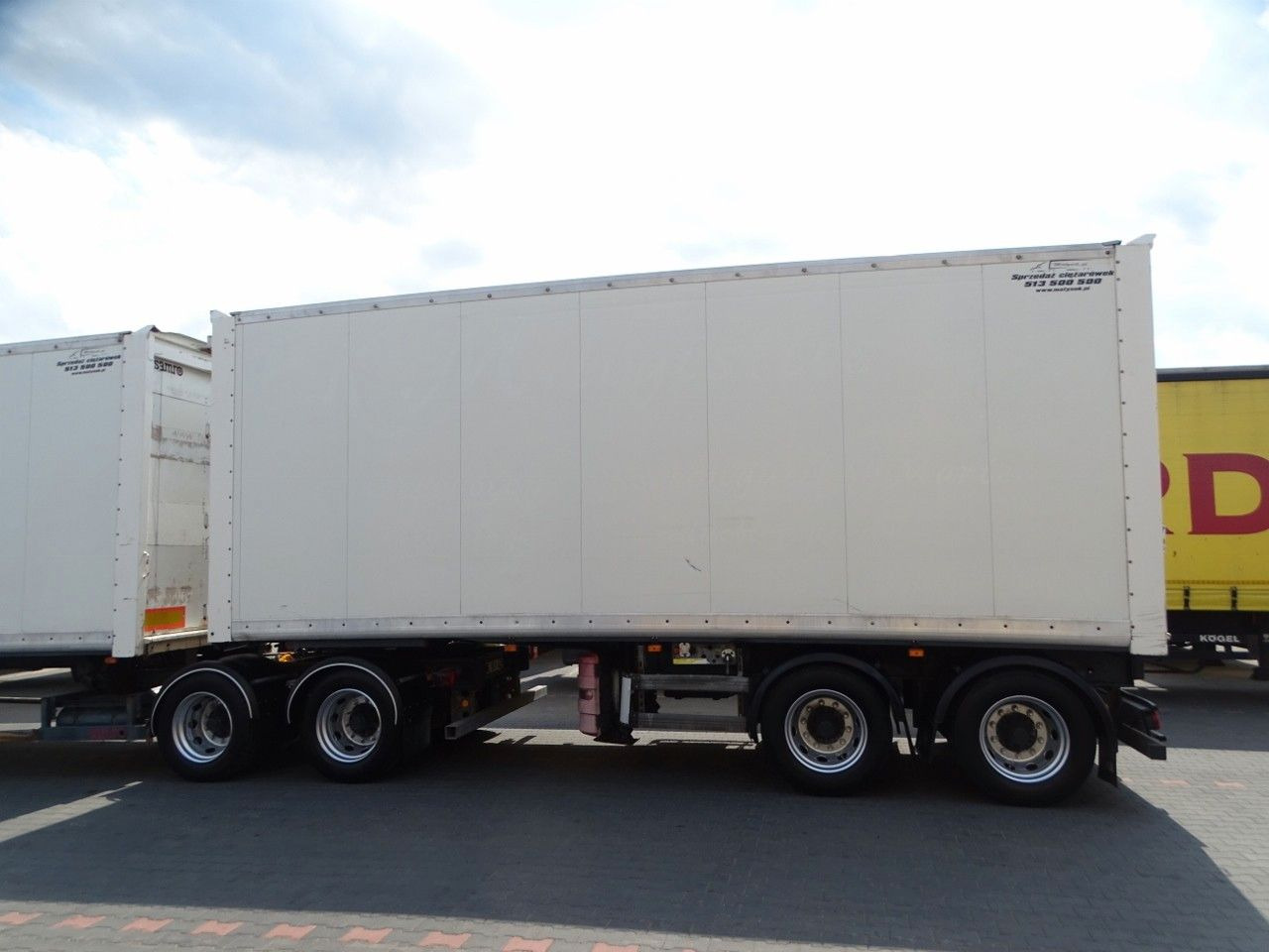 Samro JUMBO VEHICULAR BOX- 7,3 M + 7,3 M/KOFFER TANDEM - Επικαθήμενο κόφα: φωτογραφία 4 Samro JUMBO VEHICULAR BOX- 7,3 M + 7,3 M/KOFFER TANDEM - Επικαθήμενο κόφα: φωτογραφία 4