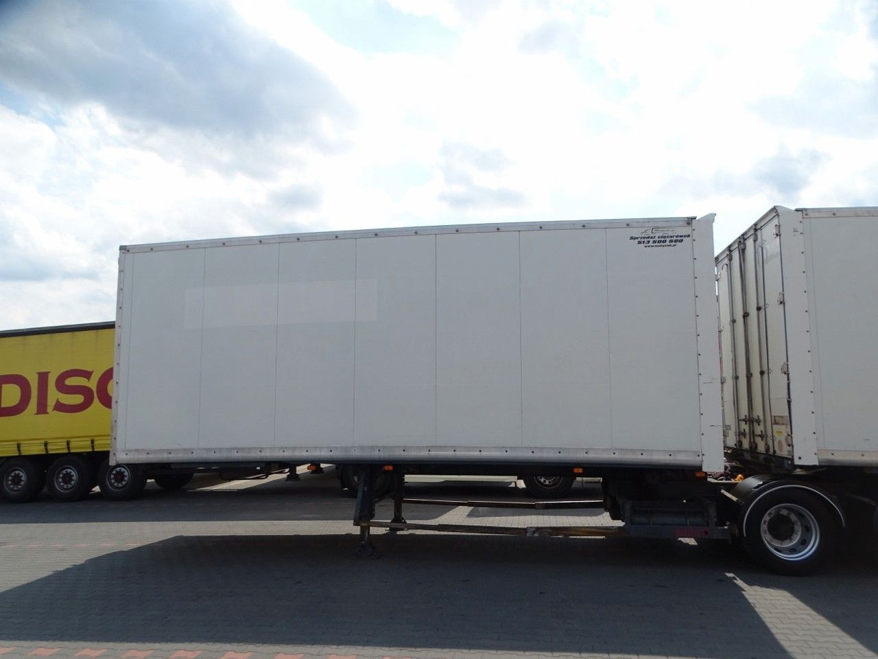 Samro JUMBO VEHICULAR BOX- 7,3 M + 7,3 M/KOFFER TANDEM - Επικαθήμενο κόφα: φωτογραφία 3 Samro JUMBO VEHICULAR BOX- 7,3 M + 7,3 M/KOFFER TANDEM - Επικαθήμενο κόφα: φωτογραφία 3