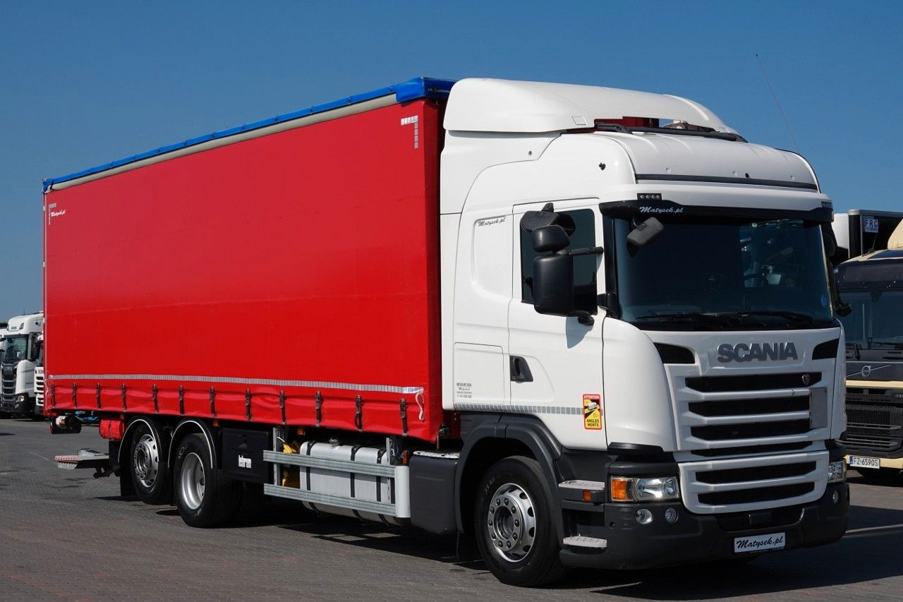 Scania G 320 / 6x2 / FIRANKA- 9 M / + WINDA ZAŁADOWCZA - Φορτηγό μουσαμάς: φωτογραφία 1 Scania G 320 / 6x2 / FIRANKA- 9 M / + WINDA ZAŁADOWCZA - Φορτηγό μουσαμάς: φωτογραφία 1