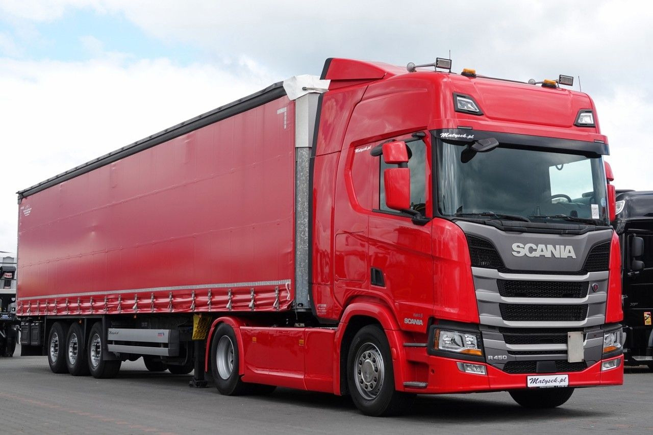 Scania R 450 / OPONY 100% / 2021 ROK / ZESTAW / FIRANKA - Τράκτορας: φωτογραφία 4 Scania R 450 / OPONY 100% / 2021 ROK / ZESTAW / FIRANKA - Τράκτορας: φωτογραφία 4