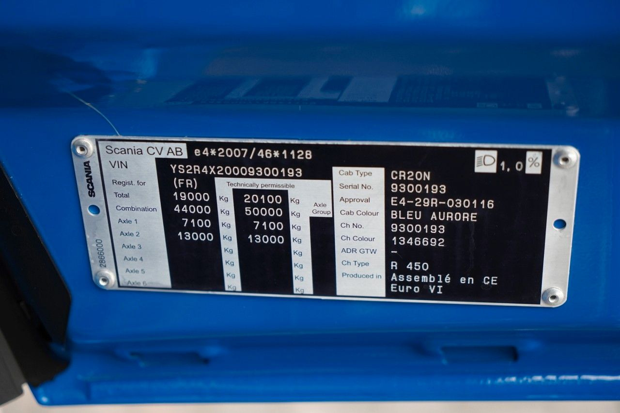 Τράκτορας Scania R 450  / RETARDER / PEŁNY ADR /  I-PARK COOL / A: φωτογραφία 37