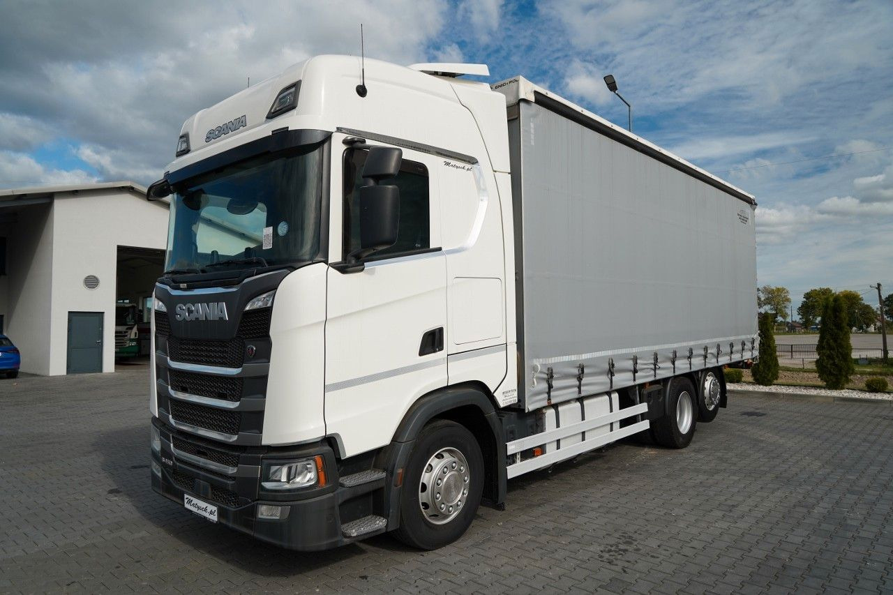 Scania S 450 / SOLÓWKA / 6X2 / OŚ PODNOSZONA / 2019 / - Φορτηγό μουσαμάς: φωτογραφία 3 Scania S 450 / SOLÓWKA / 6X2 / OŚ PODNOSZONA / 2019 / - Φορτηγό μουσαμάς: φωτογραφία 3