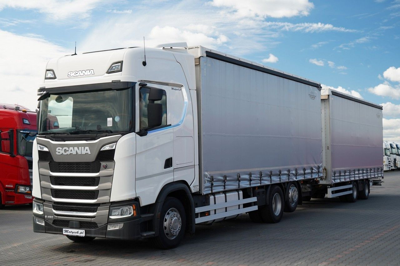 Scania S 450 / ZESTAW TANDEM / 120 M3 / I-PARK COOL Scania S 450 / ZESTAW TANDEM / 120 M3 / PO KONTRAKCIE S - Φορτηγό μουσαμάς: φωτογραφία 4 Scania S 450 / ZESTAW TANDEM / 120 M3 / I-PARK COOL Scania S 450 / ZESTAW TANDEM / 120 M3 / PO KONTRAKCIE S - Φορτηγό μουσαμάς: φωτογραφία 4