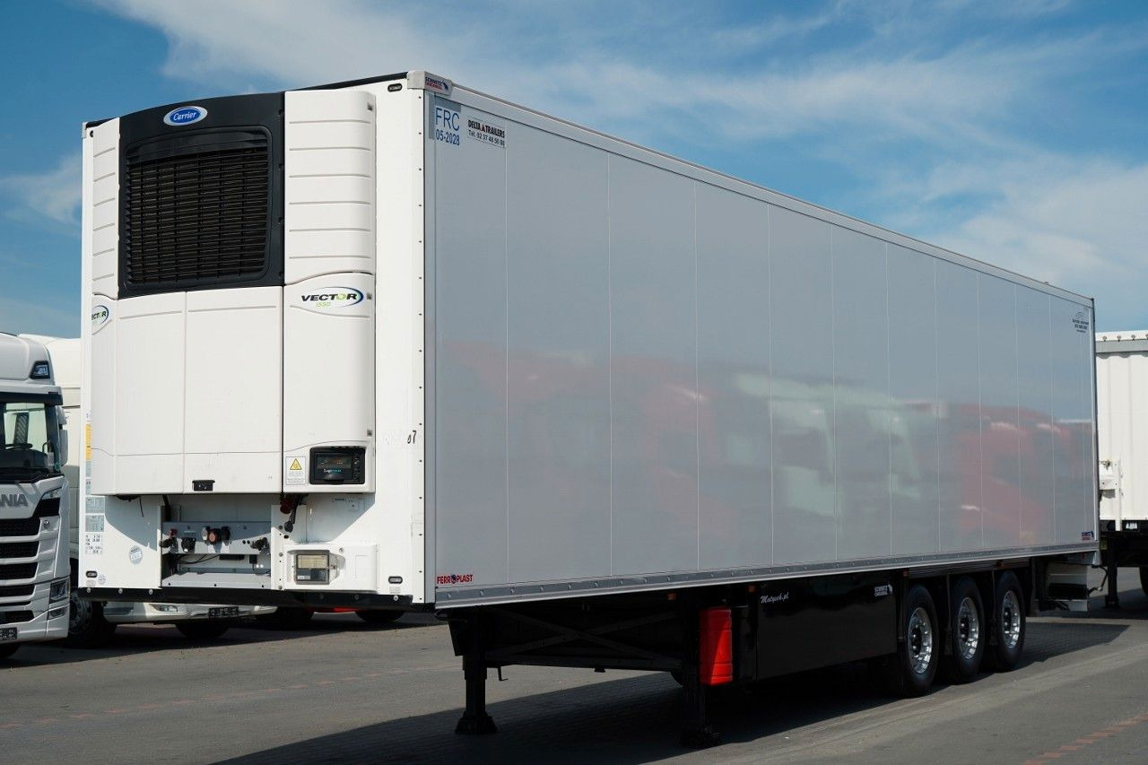 Schmitz Cargobull CARGOBULL / CHŁODNIA / CARRIER VECTOR 1550 / DOP - Επικαθήμενο ψυγείο: φωτογραφία 1 Schmitz Cargobull CARGOBULL / CHŁODNIA / CARRIER VECTOR 1550 / DOP - Επικαθήμενο ψυγείο: φωτογραφία 1