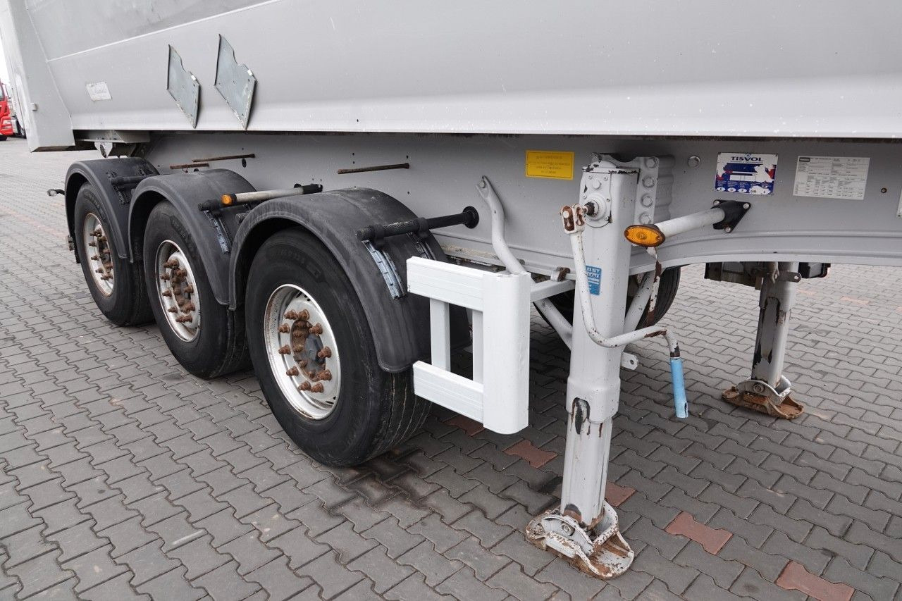 Νέα Επικαθήμενο ανατρεπόμενο Stas TISVOL WYWROTKA / 24m3 / ALUMINIOWA / WAGA: 4900: φωτογραφία 6