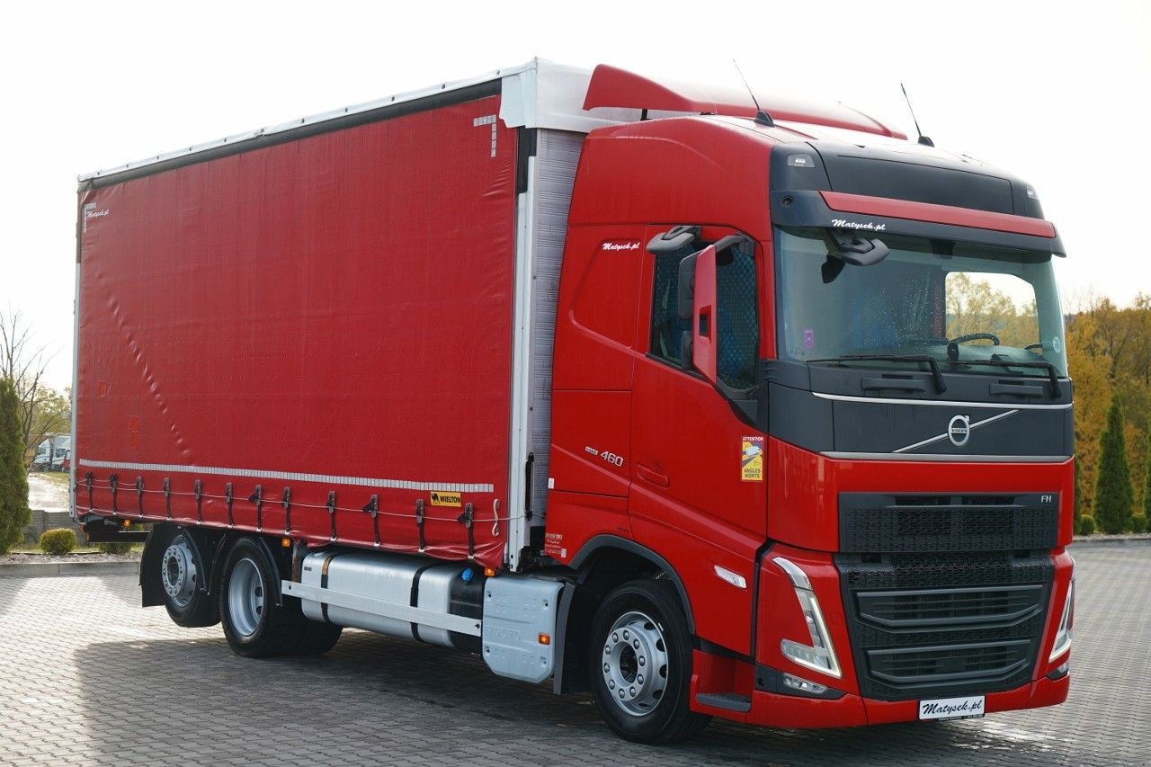 Volvo FH 460 / SOLÓWKA / I-SAVE / I-PARK COOL / OŚ POD - Φορτηγό μουσαμάς: φωτογραφία 1 Volvo FH 460 / SOLÓWKA / I-SAVE / I-PARK COOL / OŚ POD - Φορτηγό μουσαμάς: φωτογραφία 1