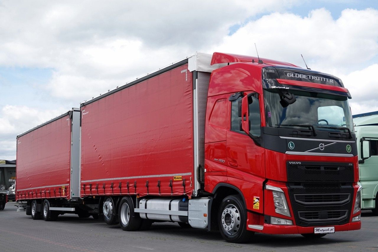 Volvo FH 460 / ZESTAW TANDEM 120 M3 / I-PARK COOL - Φορτηγό μουσαμάς: φωτογραφία 1 Volvo FH 460 / ZESTAW TANDEM 120 M3 / I-PARK COOL - Φορτηγό μουσαμάς: φωτογραφία 1