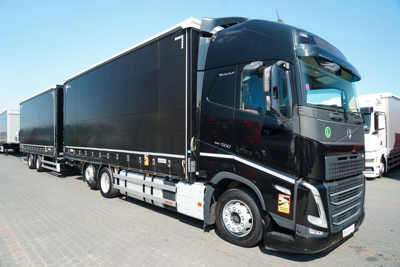 Volvo FH 500 / I-SAVE / XL / ZESTAW TANDEM PRZEJAZDOWY - Φορτηγό μουσαμάς: φωτογραφία 5 Volvo FH 500 / I-SAVE / XL / ZESTAW TANDEM PRZEJAZDOWY - Φορτηγό μουσαμάς: φωτογραφία 5