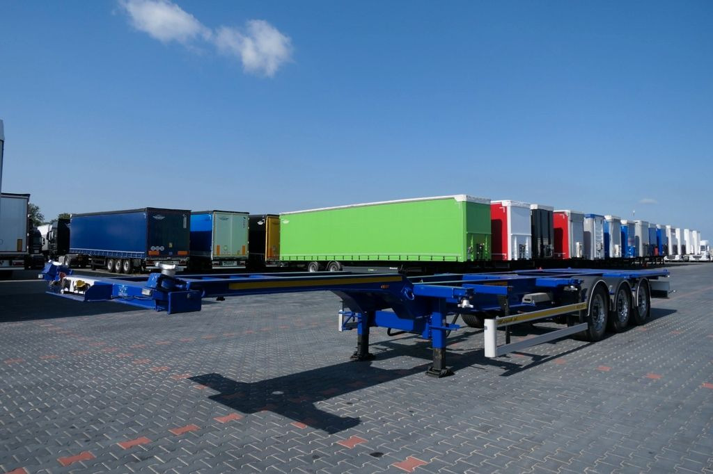 Wielton CHASISS / FOR CONTAINERS / LIFTED AXLE / SAF / - Επικαθήμενο μεταφοράς εμπορευματοκιβωτίων/ Κινητό αμάξωμα: φωτογραφία 3 Wielton CHASISS / FOR CONTAINERS / LIFTED AXLE / SAF / - Επικαθήμενο μεταφοράς εμπορευματοκιβωτίων/ Κινητό αμάξωμα: φωτογραφία 3