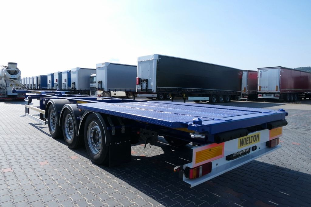 Wielton CHASISS / FOR CONTAINERS / LIFTED AXLE / SAF / - Επικαθήμενο μεταφοράς εμπορευματοκιβωτίων/ Κινητό αμάξωμα: φωτογραφία 4 Wielton CHASISS / FOR CONTAINERS / LIFTED AXLE / SAF / - Επικαθήμενο μεταφοράς εμπορευματοκιβωτίων/ Κινητό αμάξωμα: φωτογραφία 4
