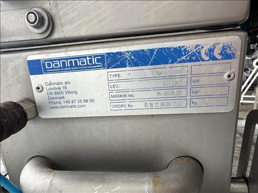 Μηχάνημα αρτοποιίας Danmatic Spray unit Spray glazing machine: φωτογραφία 10