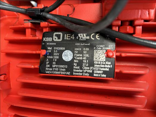 Μηχανή τροφίμων KSB ETALINE Z Volite casing pump: φωτογραφία 6