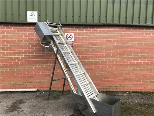 NNP flighted elevator conveyor - Μεταφορική ταινία: φωτογραφία 2 NNP flighted elevator conveyor - Μεταφορική ταινία: φωτογραφία 2