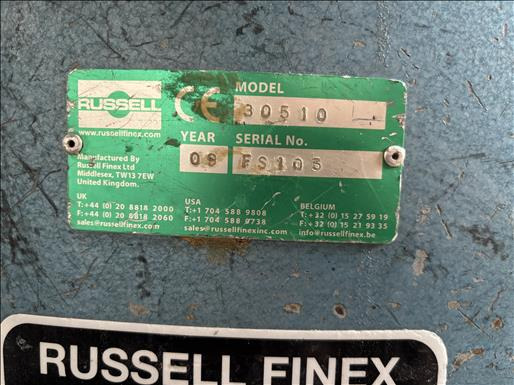 Russell Finex 30510 Separator - Καθαριστικό σπόρων: φωτογραφία 4 Russell Finex 30510 Separator - Καθαριστικό σπόρων: φωτογραφία 4