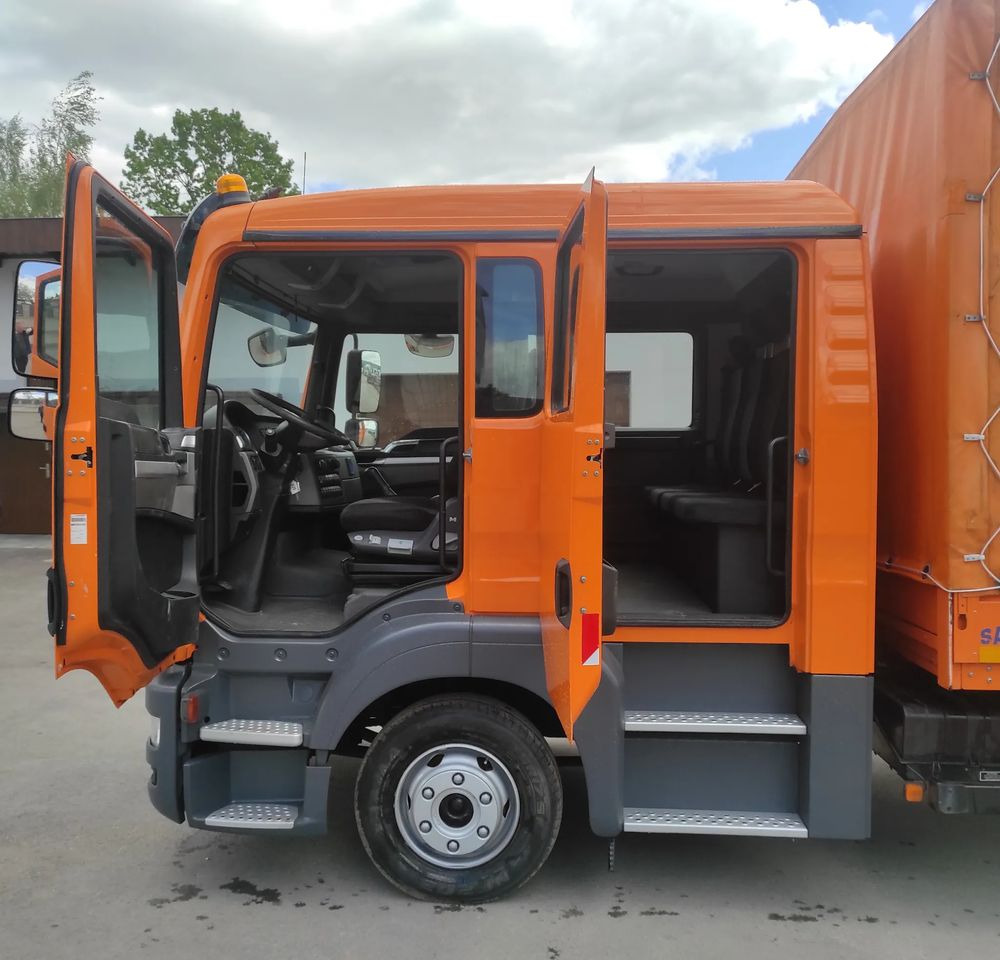 MAN TGL 8.180 DOKA / 6 OSOBOWY /BUTRO-PLANDEKA / - Φορτηγό μουσαμάς: φωτογραφία 5 MAN TGL 8.180 DOKA / 6 OSOBOWY /BUTRO-PLANDEKA / - Φορτηγό μουσαμάς: φωτογραφία 5