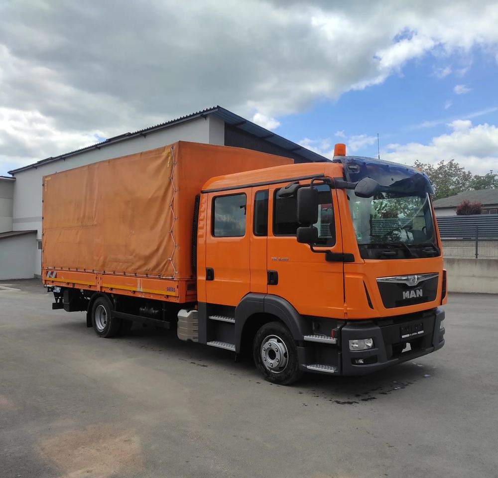 MAN TGL 8.180 DOKA / 6 OSOBOWY /BUTRO-PLANDEKA / - Φορτηγό μουσαμάς: φωτογραφία 2 MAN TGL 8.180 DOKA / 6 OSOBOWY /BUTRO-PLANDEKA / - Φορτηγό μουσαμάς: φωτογραφία 2