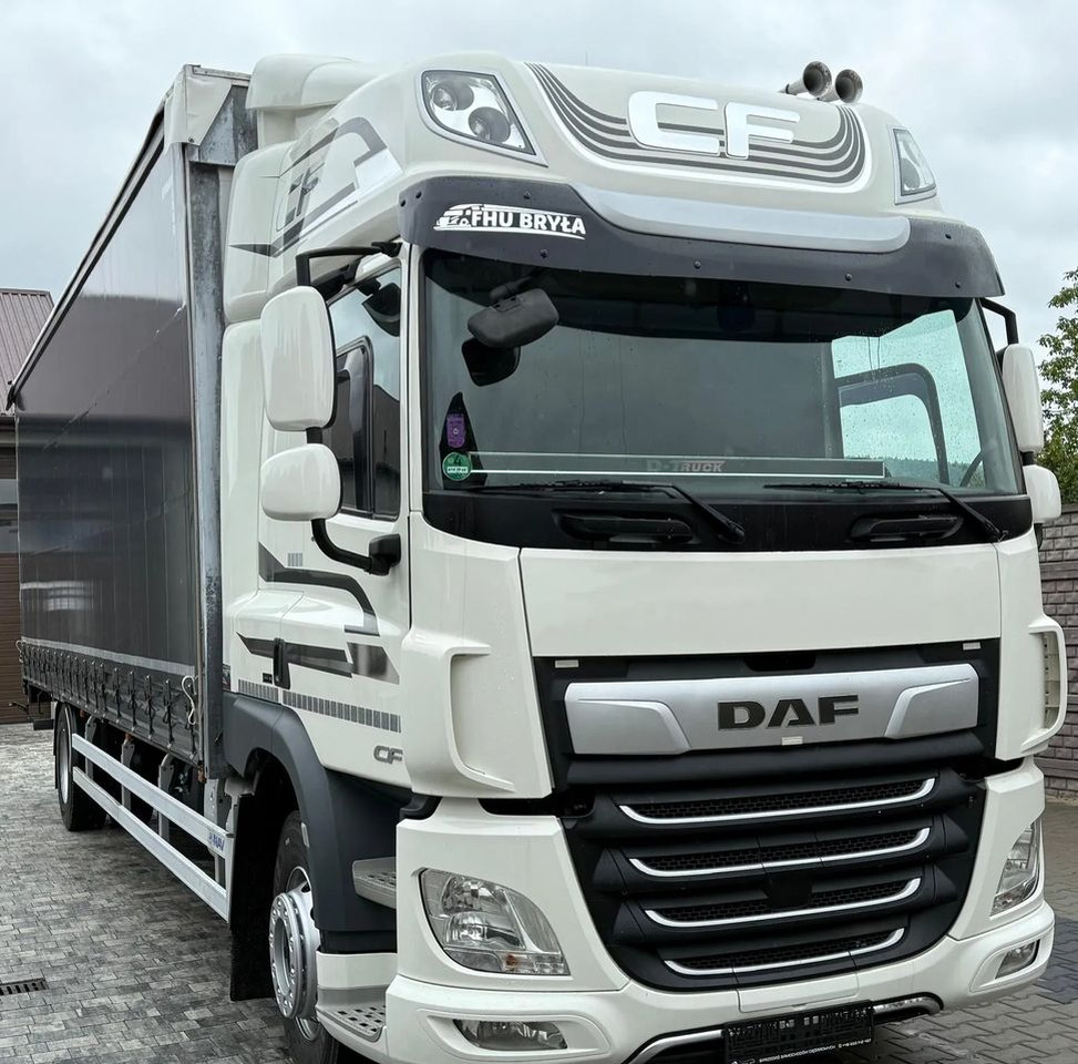 DAF CF290/CF320/FIRANKA/WINDA/E6/JEDEN WŁAŚCICIEL/SPROWADZONY/22PALETY/2019/PODNOSZONY DACH/ JAK NOWY - Φορτηγό μουσαμάς: φωτογραφία 2 DAF CF290/CF320/FIRANKA/WINDA/E6/JEDEN WŁAŚCICIEL/SPROWADZONY/22PALETY/2019/PODNOSZONY DACH/ JAK NOWY - Φορτηγό μουσαμάς: φωτογραφία 2