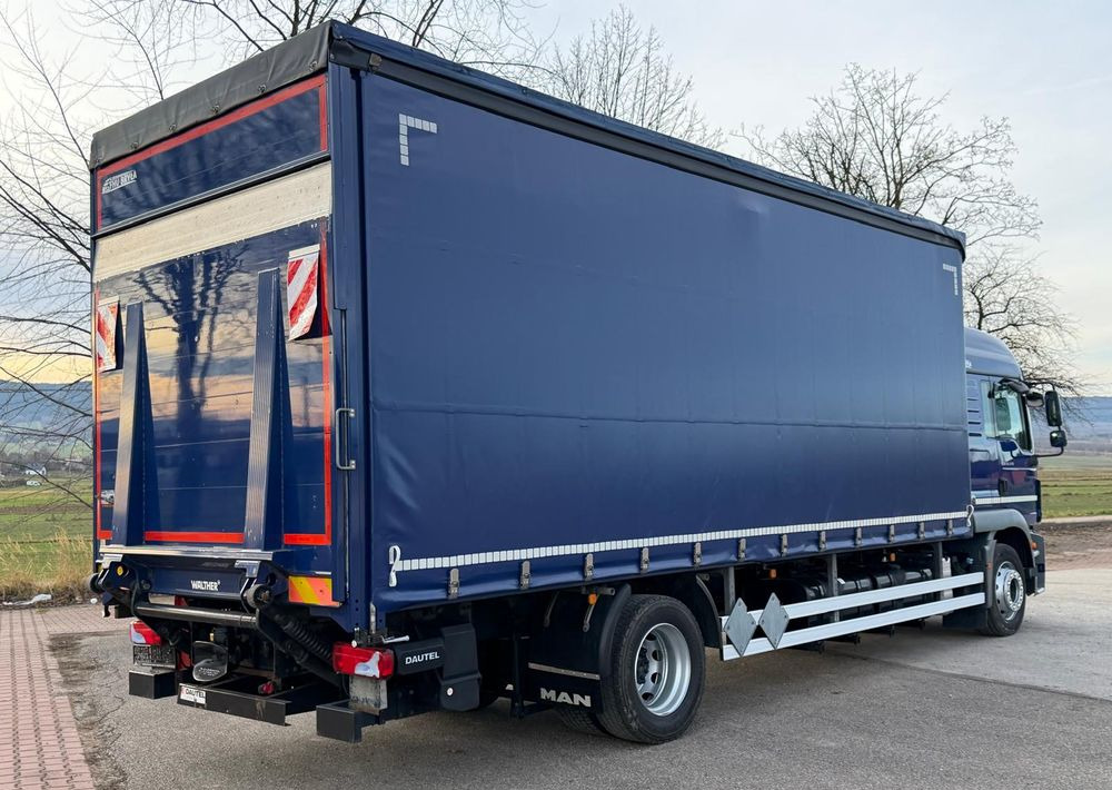 MAN TGM 18.340 / FIRANKA / SPROWADZONY / 9100 ŁADOWNOŚĆ / 18 PALET / E6 / WINDA / - Φορτηγό μουσαμάς: φωτογραφία 4 MAN TGM 18.340 / FIRANKA / SPROWADZONY / 9100 ŁADOWNOŚĆ / 18 PALET / E6 / WINDA / - Φορτηγό μουσαμάς: φωτογραφία 4