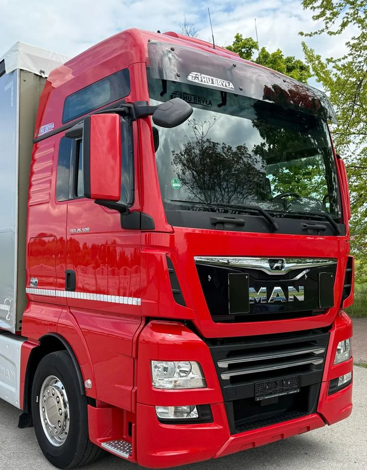 MAN TGX 26.500 / LIFT / 6X2 / KLIMA POSTOJOWA / 18PALET / E6 / FIRANKA / 18 TON ŁADOWNOŚĆ / WINDA / NISKI PRZEBIEG / JEDEN WŁAŚCICIEL / PODWIESZANA OŚ - Φορτηγό μουσαμάς: φωτογραφία 5 MAN TGX 26.500 / LIFT / 6X2 / KLIMA POSTOJOWA / 18PALET / E6 / FIRANKA / 18 TON ŁADOWNOŚĆ / WINDA / NISKI PRZEBIEG / JEDEN WŁAŚCICIEL / PODWIESZANA OŚ - Φορτηγό μουσαμάς: φωτογραφία 5