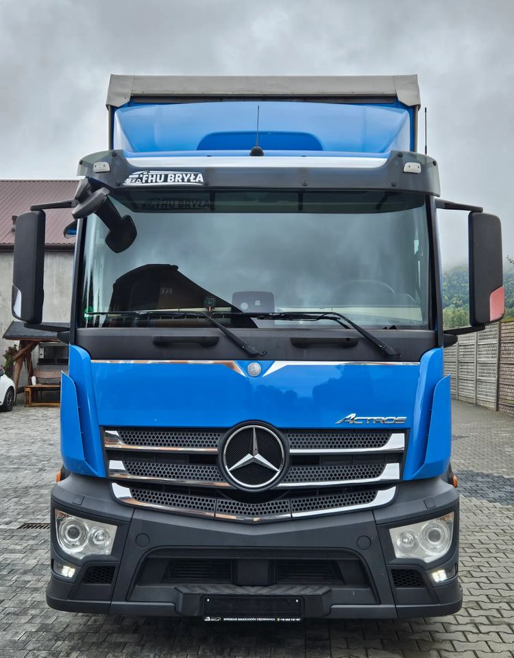 Mercedes-Benz ACTROS 1835 / FIRANKA / WINDA / 19 EUROPALET / AUTOMAT / Z NIEMIEC / 2016/DUŻA ŁADOWNOŚĆ - Φορτηγό μουσαμάς: φωτογραφία 3 Mercedes-Benz ACTROS 1835 / FIRANKA / WINDA / 19 EUROPALET / AUTOMAT / Z NIEMIEC / 2016/DUŻA ŁADOWNOŚĆ - Φορτηγό μουσαμάς: φωτογραφία 3