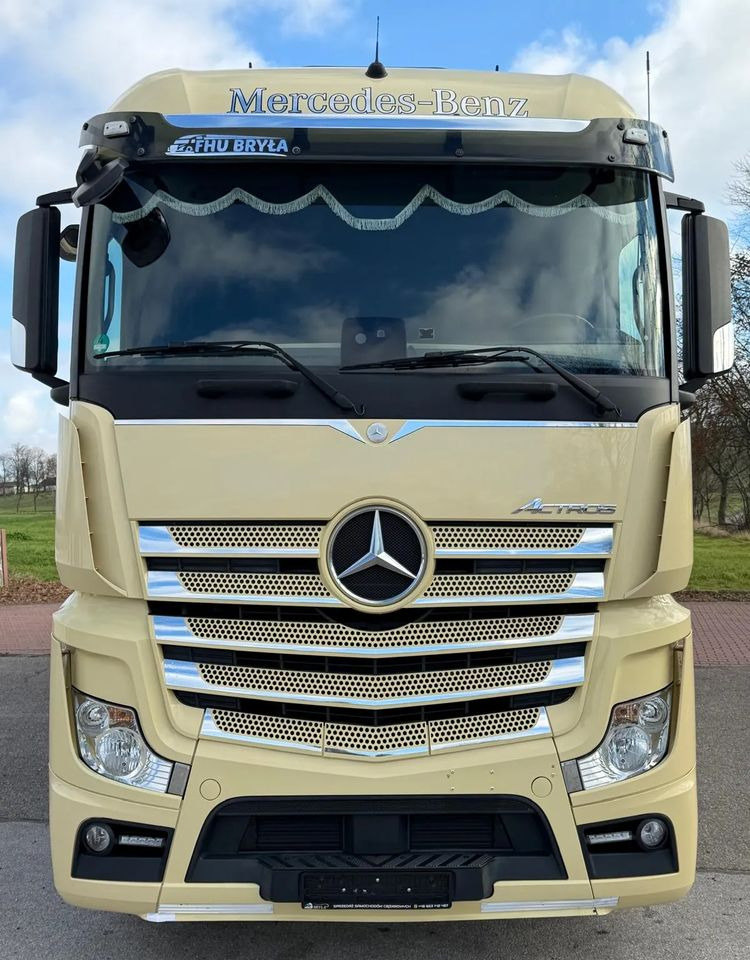 Mercedes-Benz ACTROS 1846 / FIRANKA / WINDA / 18 EUROPALET / AUTOMAT / Z NIEMIEC / 2019 / PRZEBIEG 370 TYŚ KM - Φορτηγό μουσαμάς: φωτογραφία 3 Mercedes-Benz ACTROS 1846 / FIRANKA / WINDA / 18 EUROPALET / AUTOMAT / Z NIEMIEC / 2019 / PRZEBIEG 370 TYŚ KM - Φορτηγό μουσαμάς: φωτογραφία 3