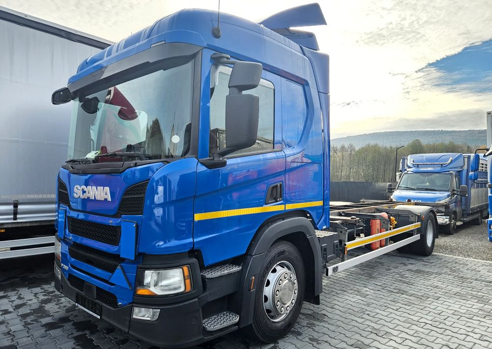 Scania P360 / P410 / BDF / RAMA / FIRANKA / PEŁNA SYPIALKA / WINDA / E6 / CAŁA NA PODUSZKACH / ROZSTAW OSI 5.5M / LAWETA / DO ŻYWCA / DO BYDŁA / DO ZABUDOWY / SPROWADZONA - Φορτηγό σασί: φωτογραφία 1 Scania P360 / P410 / BDF / RAMA / FIRANKA / PEŁNA SYPIALKA / WINDA / E6 / CAŁA NA PODUSZKACH / ROZSTAW OSI 5.5M / LAWETA / DO ŻYWCA / DO BYDŁA / DO ZABUDOWY / SPROWADZONA - Φορτηγό σασί: φωτογραφία 1