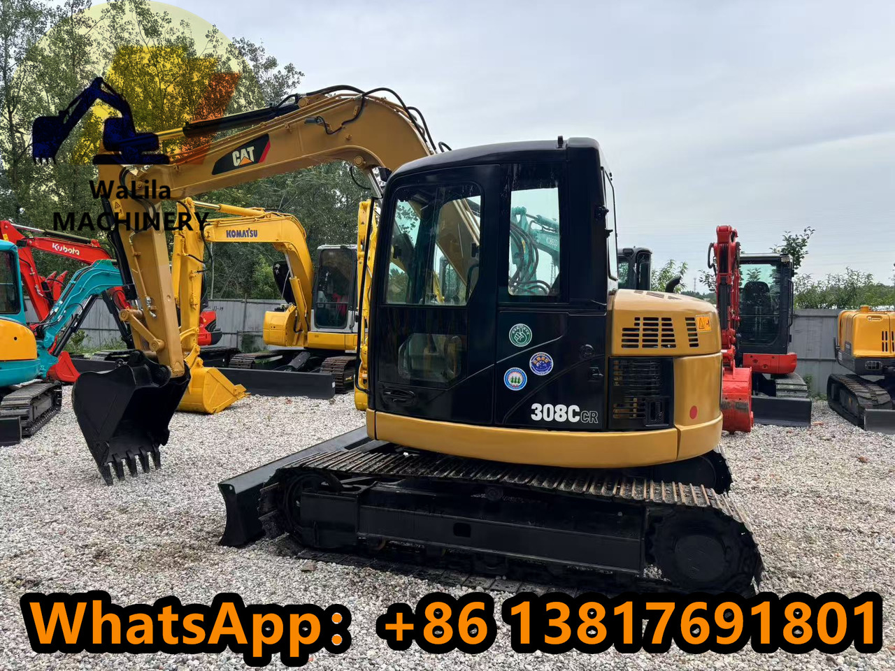 CAT CAT 308CCR - Μίνι εκσκαφέας: φωτογραφία 1 CAT CAT 308CCR - Μίνι εκσκαφέας: φωτογραφία 1