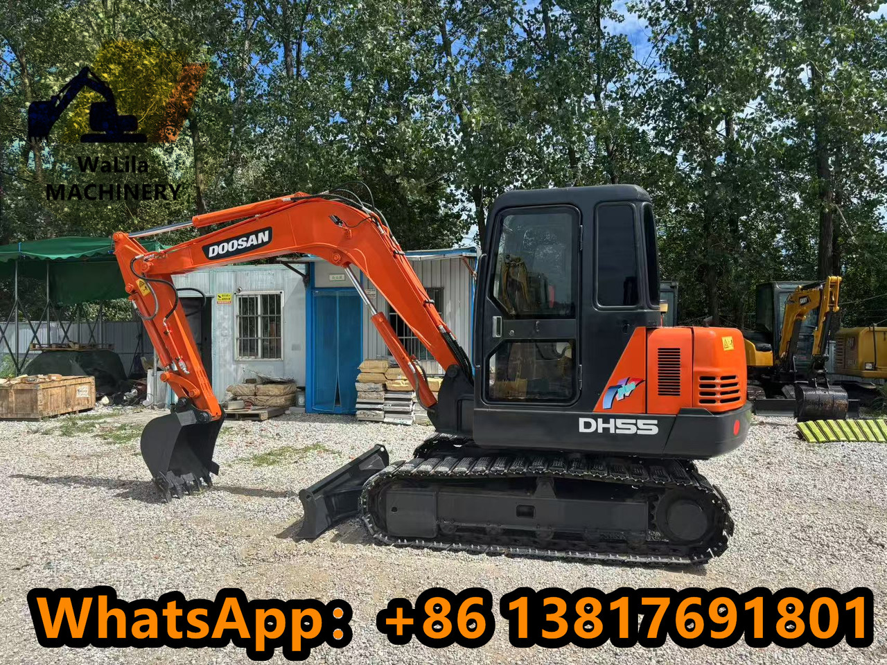 DOOSAN DH55 - Μίνι εκσκαφέας: φωτογραφία 1 DOOSAN DH55 - Μίνι εκσκαφέας: φωτογραφία 1