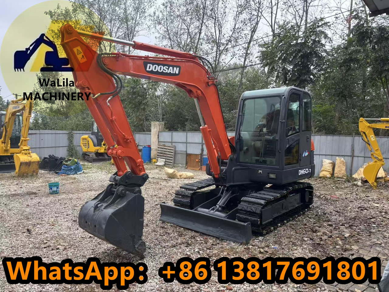 DOOSAN DH60-7 - Μίνι εκσκαφέας: φωτογραφία 5 DOOSAN DH60-7 - Μίνι εκσκαφέας: φωτογραφία 5