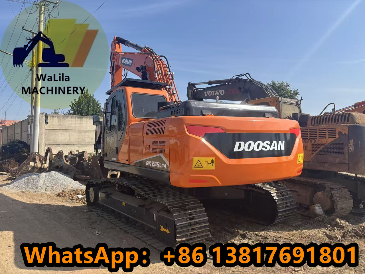 DOOSAN DX225LCA - Ερπυστριοφόρος εκσκαφέας: φωτογραφία 1 DOOSAN DX225LCA - Ερπυστριοφόρος εκσκαφέας: φωτογραφία 1