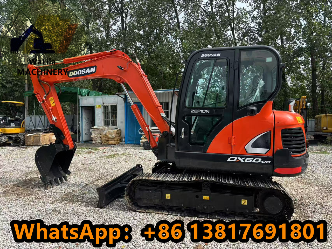 DOOSAN DX60-9 - Μίνι εκσκαφέας: φωτογραφία 4 DOOSAN DX60-9 - Μίνι εκσκαφέας: φωτογραφία 4