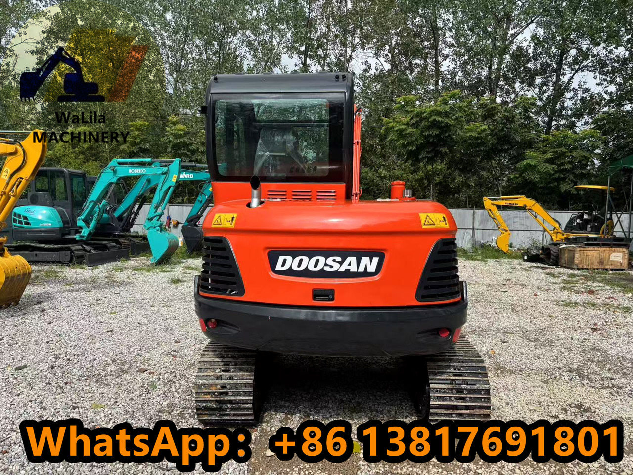 DOOSAN DX60-9 - Μίνι εκσκαφέας: φωτογραφία 3 DOOSAN DX60-9 - Μίνι εκσκαφέας: φωτογραφία 3