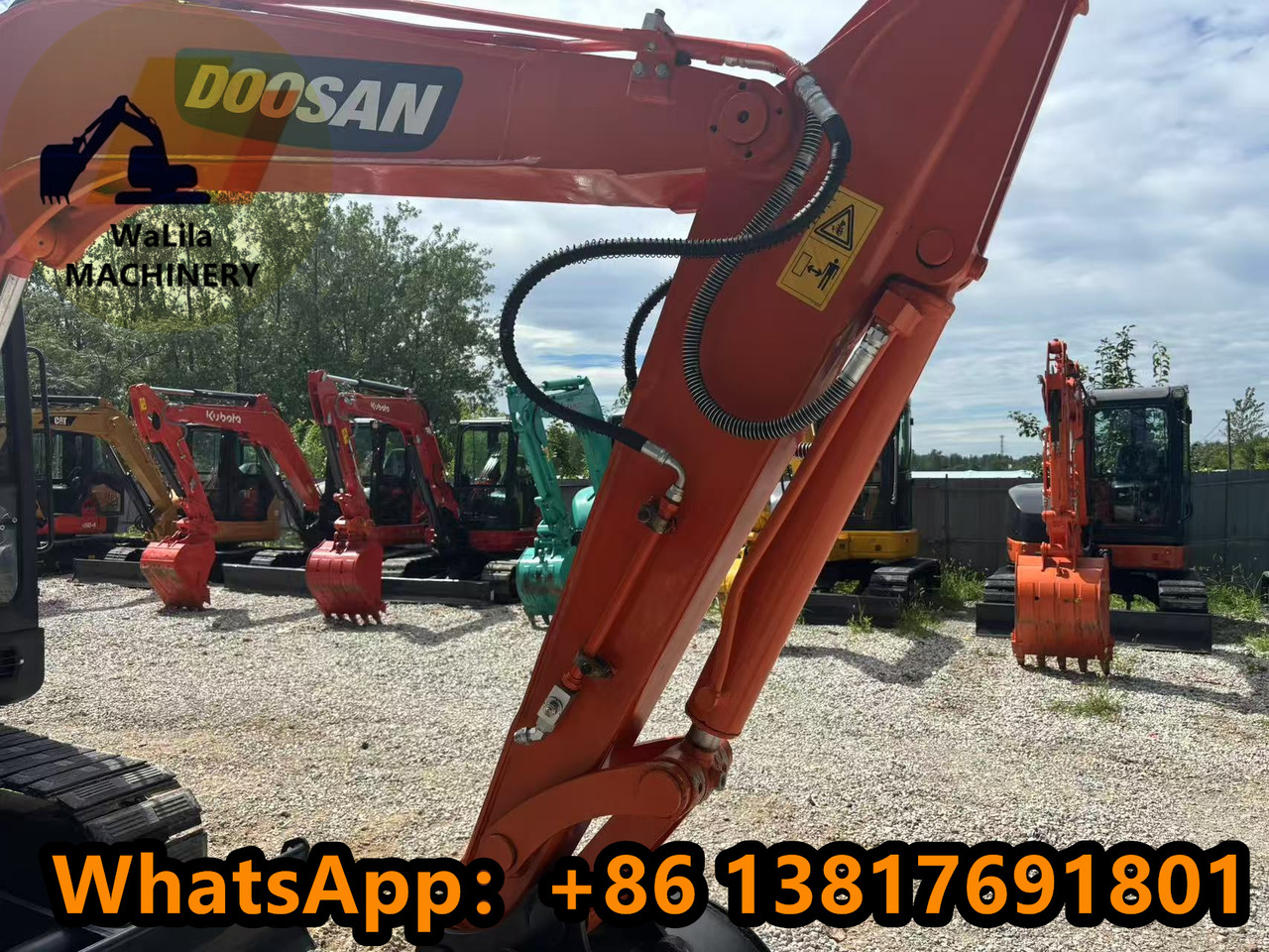 Doosan DH 55-7 DH55 (Good) - Μίνι εκσκαφέας: φωτογραφία 5 Doosan DH 55-7 DH55 (Good) - Μίνι εκσκαφέας: φωτογραφία 5