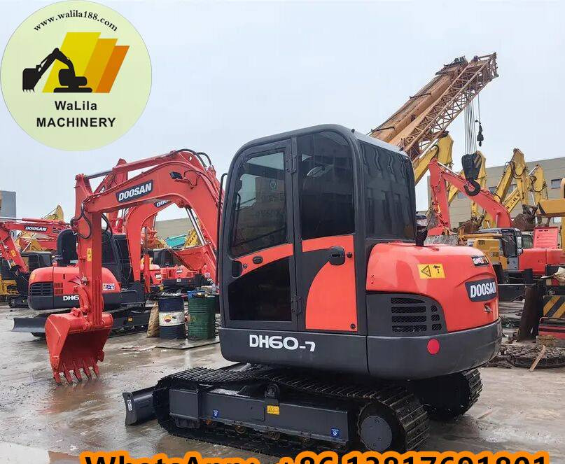 Doosan DH 60-7 - Μίνι εκσκαφέας: φωτογραφία 5 Doosan DH 60-7 - Μίνι εκσκαφέας: φωτογραφία 5