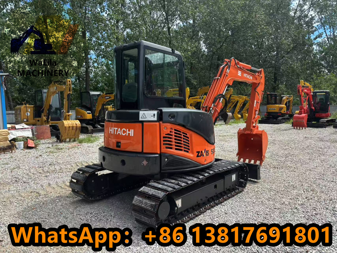 Μίνι εκσκαφέας HITACHI ZX50US: φωτογραφία 7 Μίνι εκσκαφέας HITACHI ZX50US: φωτογραφία 7